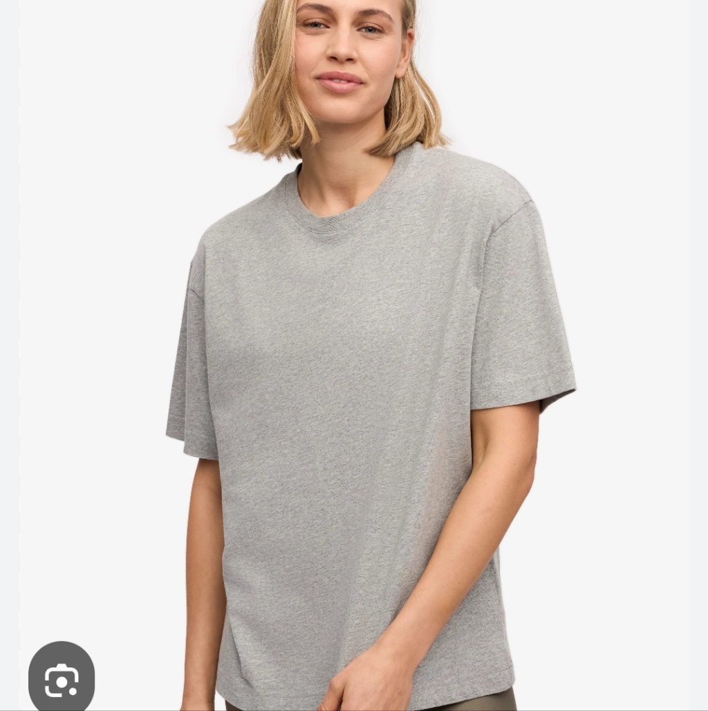 Universal Standard Grey T Shirt Cotton Blend Size Xs=Small